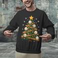 Baseball Bat Christmas Tree Lights Holiday Xmas Unisex Sweatshirt Baseball Bat Christmas Tree Lights Holiday Xmas Unisex Sweatshirt