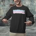 Baseball Bubble Letter Unisex Sweatshirt