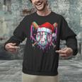 Baseball Christmas Santa Hat Baseball Christmas Drip Unisex Sweatshirt Baseball Christmas Santa Hat Baseball Christmas Drip Unisex Sweatshirt