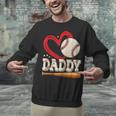 Baseball Daddy Baseball Heart Family Matching Unisex Sweatshirt