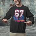 Baseball Drip 67 Meme Six Seven 6-7 Gen Alpha Slang Unisex Sweatshirt Baseball Drip 67 Meme Six Seven 6-7 Gen Alpha Slang Unisex Sweatshirt