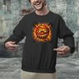Baseball Drip Angry Lava Slime Ball Graphic Unisex Sweatshirt Baseball Drip Angry Lava Slime Ball Graphic Unisex Sweatshirt