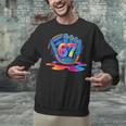 Baseball Drip Ice Cream 67 Lifestyle 101 Unisex Sweatshirt Baseball Drip Ice Cream 67 Lifestyle 101 Unisex Sweatshirt
