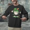 Baseball Drip Ice Cream Boys Kids Shamrock St Patricks Day Unisex Sweatshirt Baseball Drip Ice Cream Boys Kids Shamrock St Patricks Day Unisex Sweatshirt