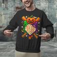 Baseball Drip Ice Cream Drip Halloween Baseball Lovers Unisex Sweatshirt
