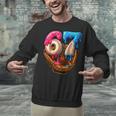 Baseball Drip Ice Cream Number 67 Player Or 67th Birthday Unisex Sweatshirt