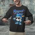 Baseball Drip Ice Cream Respect The Drip Home Plate Boy Kids Unisex Sweatshirt
