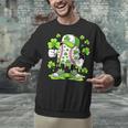Baseball Drip Ice Cream Shamrock Irish St Patricks Men Unisex Sweatshirt Baseball Drip Ice Cream Shamrock Irish St Patricks Men Unisex Sweatshirt