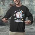 Baseball Drip Icecream Apparel Youth Boy Easter Unisex Sweatshirt