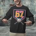 Baseball Drip Number 67 Fun Six Seven 6 7 Meme Unisex Sweatshirt
