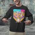 Baseball Drip Number 67 Ice Cream Home Plate Drip Unisex Sweatshirt Baseball Drip Number 67 Ice Cream Home Plate Drip Unisex Sweatshirt