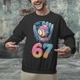 Baseball Drip Number 67 Player 67th Birthday Ice Cream 67 Unisex Sweatshirt Baseball Drip Number 67 Player 67th Birthday Ice Cream 67 Unisex Sweatshirt