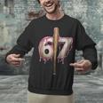 Baseball Drip Number 67 Sports Player Six Seven Meme Fan Unisex Sweatshirt Baseball Drip Number 67 Sports Player Six Seven Meme Fan Unisex Sweatshirt