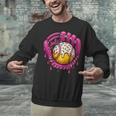 Baseball Drip Pink Glove Respect The Drip Youth Boys Girls Unisex Sweatshirt