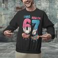 Baseball Ice Cream I Was 6 Now I'm 7 67 Birthday Boy Unisex Sweatshirt Baseball Ice Cream I Was 6 Now I'm 7 67 Birthday Boy Unisex Sweatshirt