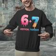 Baseball Ice Cream Drip 67 Official Teenager 13th Birthday Unisex Sweatshirt Baseball Ice Cream Drip 67 Official Teenager 13th Birthday Unisex Sweatshirt
