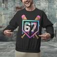 Baseball Ice Cream Drip 67 Player Dabbing Six Seven Boys Unisex Sweatshirt