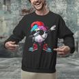 Baseball Ice Cream Drip Dabbing Sports Sprinkles For Boys Unisex Sweatshirt Baseball Ice Cream Drip Dabbing Sports Sprinkles For Boys Unisex Sweatshirt