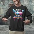 Baseball Ice Cream Drip I Hit 100 Days Of School Boys Kids Unisex Sweatshirt Baseball Ice Cream Drip I Hit 100 Days Of School Boys Kids Unisex Sweatshirt