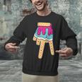 Baseball Ice Cream Drip Home Plate Glove Respect Drip 2 Side Unisex Sweatshirt Baseball Ice Cream Drip Home Plate Glove Respect Drip 2 Side Unisex Sweatshirt