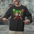 Baseball Ice Cream Drip Number 67 Player 6 7 Christmas Pjs Unisex Sweatshirt Baseball Ice Cream Drip Number 67 Player 6 7 Christmas Pjs Unisex Sweatshirt