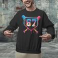 Baseball Ice Cream Drip Number 67 Player 67th Birthday 6 7 Unisex Sweatshirt Baseball Ice Cream Drip Number 67 Player 67th Birthday 6 7 Unisex Sweatshirt