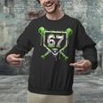 Baseball Ice Cream Drip Number 67 Player 67th Birthday Kids Unisex Sweatshirt Baseball Ice Cream Drip Number 67 Player 67th Birthday Kids Unisex Sweatshirt