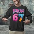 Baseball Ice Cream Drip Number 67 Player Or 67th Birthday Unisex Sweatshirt