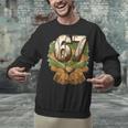 Baseball Ice Cream Drip Number 67 Playground Player 67th Unisex Sweatshirt Baseball Ice Cream Drip Number 67 Playground Player 67th Unisex Sweatshirt