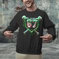 Baseball Ice Cream Drip Number 67 Six Seven Meme Christmas Unisex Sweatshirt Baseball Ice Cream Drip Number 67 Six Seven Meme Christmas Unisex Sweatshirt
