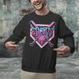 Baseball Ice Cream Drip Pitcher Filthy Unisex Sweatshirt