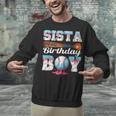 Baseball Ice Cream Drip Sista Of The Birthday Boy Unisex Sweatshirt Baseball Ice Cream Drip Sista Of The Birthday Boy Unisex Sweatshirt