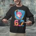 Baseball Ice Cream Drip Six Seven Gen Alpha Slang Meme 67 Unisex Sweatshirt Baseball Ice Cream Drip Six Seven Gen Alpha Slang Meme 67 Unisex Sweatshirt