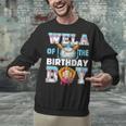 Baseball Ice Cream Drip Wela Of The Birthday Boy Unisex Sweatshirt