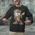 Baseball Ice Cream Dripping Dabbing Baseball Drip Unisex Sweatshirt Baseball Ice Cream Dripping Dabbing Baseball Drip Unisex Sweatshirt