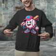 Baseball Ice Cream Shirt Cool Baseball Drip For Boys Unisex Sweatshirt Baseball Ice Cream Shirt Cool Baseball Drip For Boys Unisex Sweatshirt