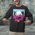 Baseball Life Lifestyle Home Plate Ice Cream Drip Men Boys Unisex Sweatshirt