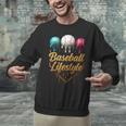 Baseball Lifestyle Drip Unisex Sweatshirt Baseball Lifestyle Drip Unisex Sweatshirt