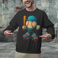 Baseball Lifestyle Youth Baseball Drip Icecream Unisex Sweatshirt