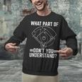 Baseball Math Double Play What Part Of Baseball Game Unisex Sweatshirt