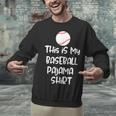 This Is My Baseball Pajama Shirt For Players Teens Boys Girl Unisex Sweatshirt This Is My Baseball Pajama Shirt For Players Teens Boys Girl Unisex Sweatshirt
