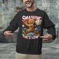Baseball Player Christmas Gingerbread Smashing Through Snow Unisex Sweatshirt Baseball Player Christmas Gingerbread Smashing Through Snow Unisex Sweatshirt