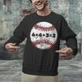Baseball Red Stitches Sport Graphic 6432 Unisex Sweatshirt Baseball Red Stitches Sport Graphic 6432 Unisex Sweatshirt