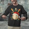 Baseball Santa Christmas Ball Baseball Lover Player Boys Unisex Sweatshirt Baseball Santa Christmas Ball Baseball Lover Player Boys Unisex Sweatshirt