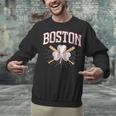 Baseball Shamrock Boston Massachusetts St Patrick’s Day Unisex Sweatshirt