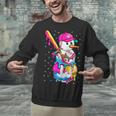 Baseball Snowman Drip Christmas Baseball Boys Men Kids Unisex Sweatshirt Baseball Snowman Drip Christmas Baseball Boys Men Kids Unisex Sweatshirt