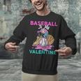 Baseball Is My Valentine Ice Cream Drip Crossed Bats Sport Unisex Sweatshirt Baseball Is My Valentine Ice Cream Drip Crossed Bats Sport Unisex Sweatshirt