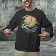 Baseball Waves Ocean Sports Baseball Fans Unisex Sweatshirt
