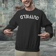 BaseballSoftball Upside Down Outfield Unisex Sweatshirt BaseballSoftball Upside Down Outfield Unisex Sweatshirt