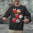 Basketball Baseball Soccer Christmas Ho Ho Ho Santa Xmas Unisex Sweatshirt Basketball Baseball Soccer Christmas Ho Ho Ho Santa Xmas Unisex Sweatshirt